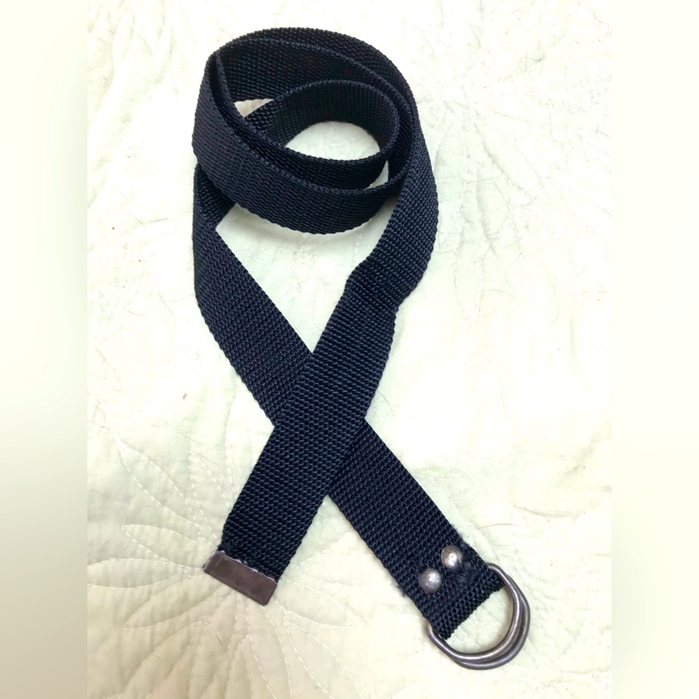 Belt with Double Ring Closures Size: 36